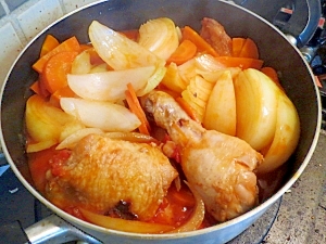 鶏のトマト煮
