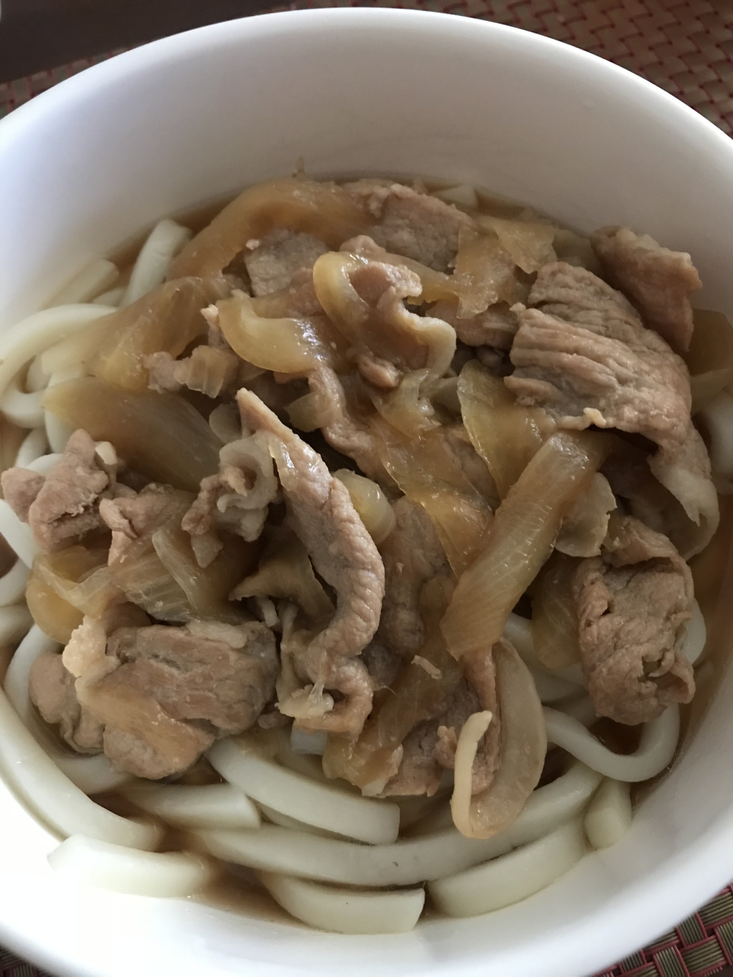 絶品！肉うどん