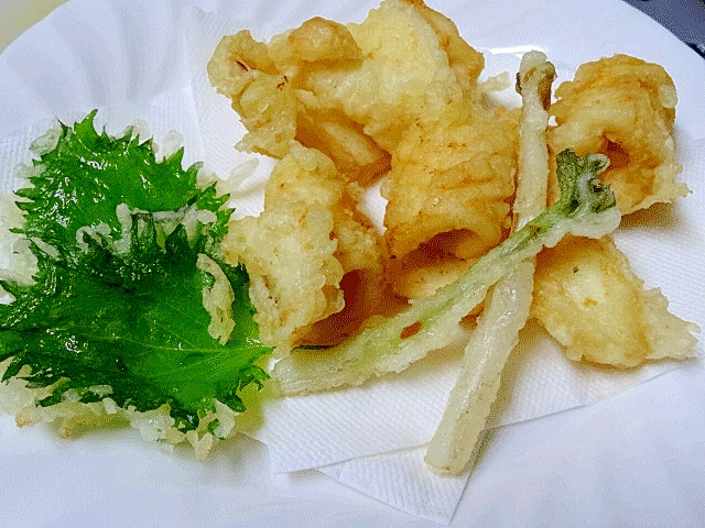 いかの天ぷら レシピ 作り方 By ぷ みぃまま 楽天レシピ