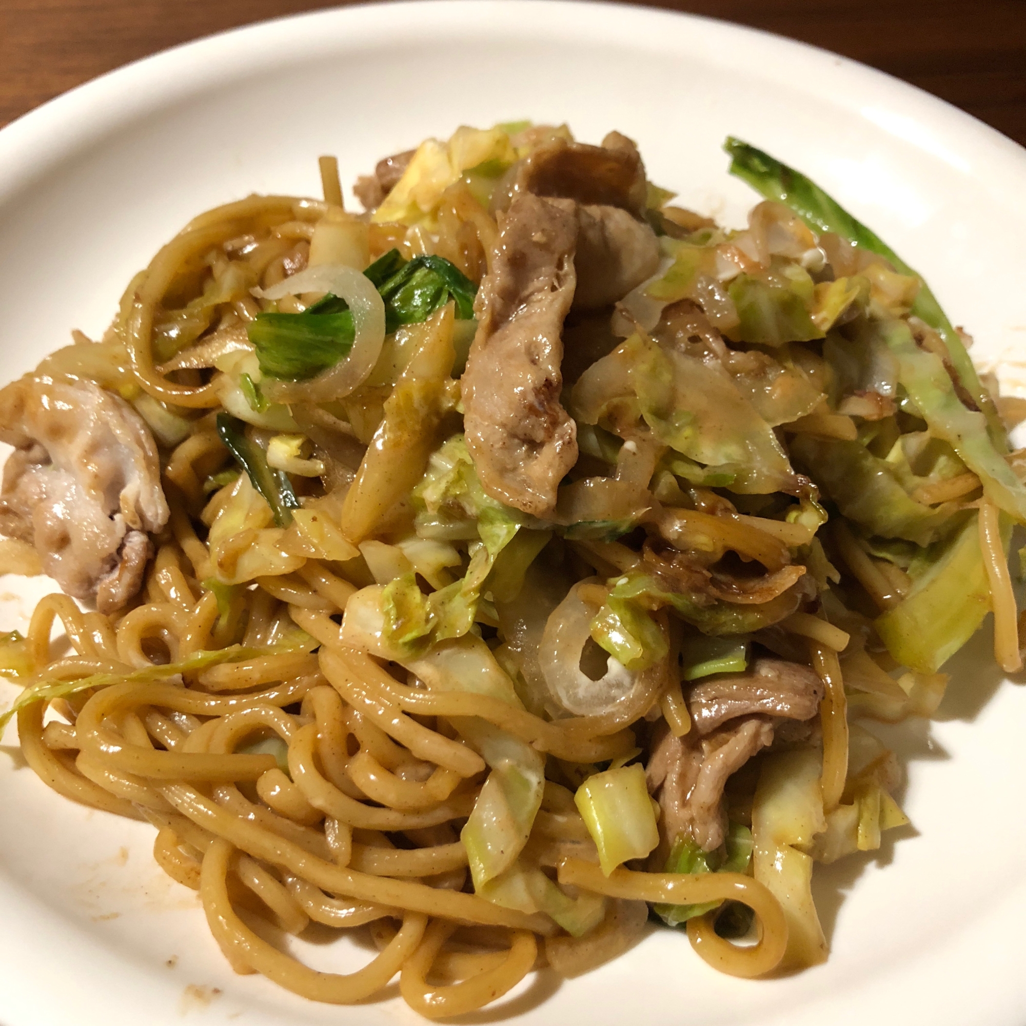 ちゃんぽん麺で作る!モチモチ焼きそば