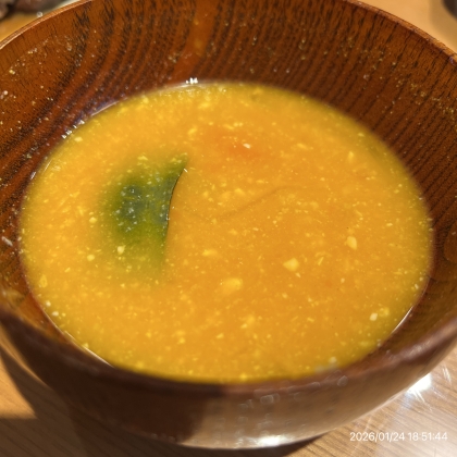 南瓜の味噌汁