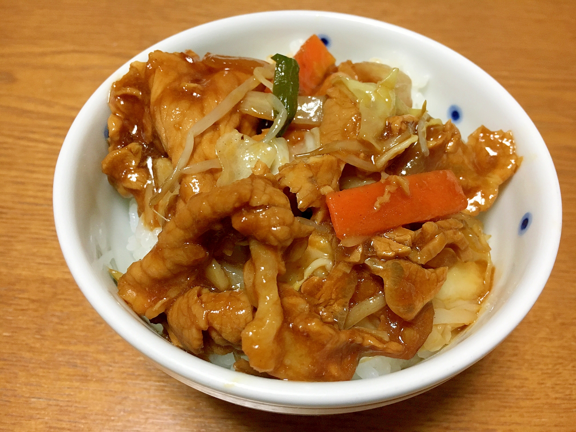 豚みそ焼き丼