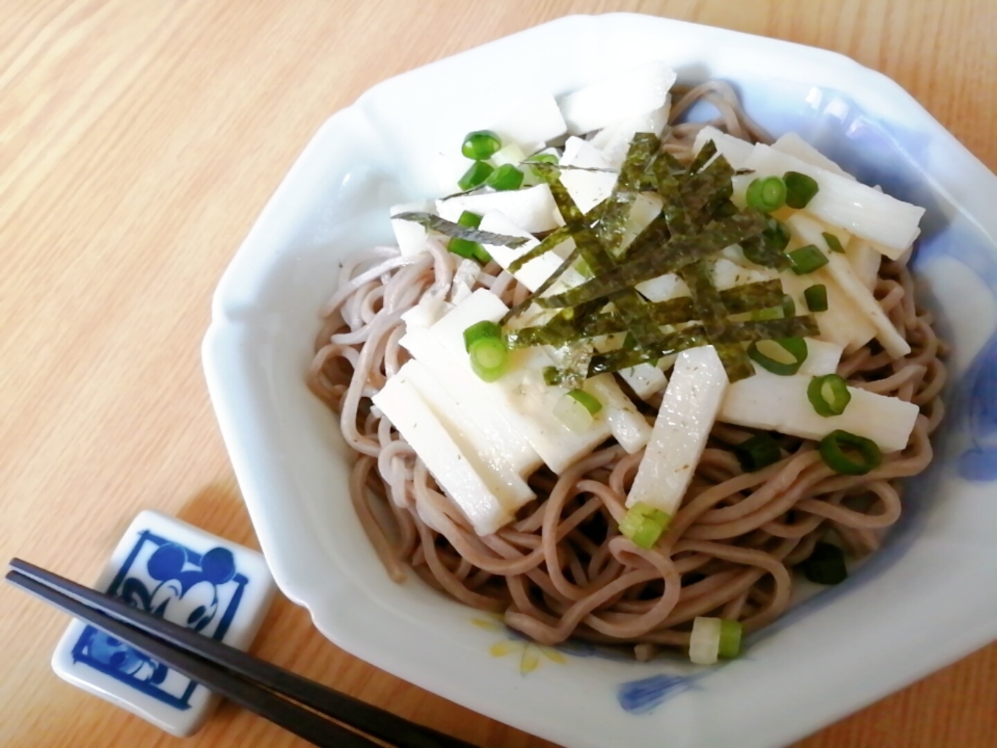 長芋の冷やし蕎麦