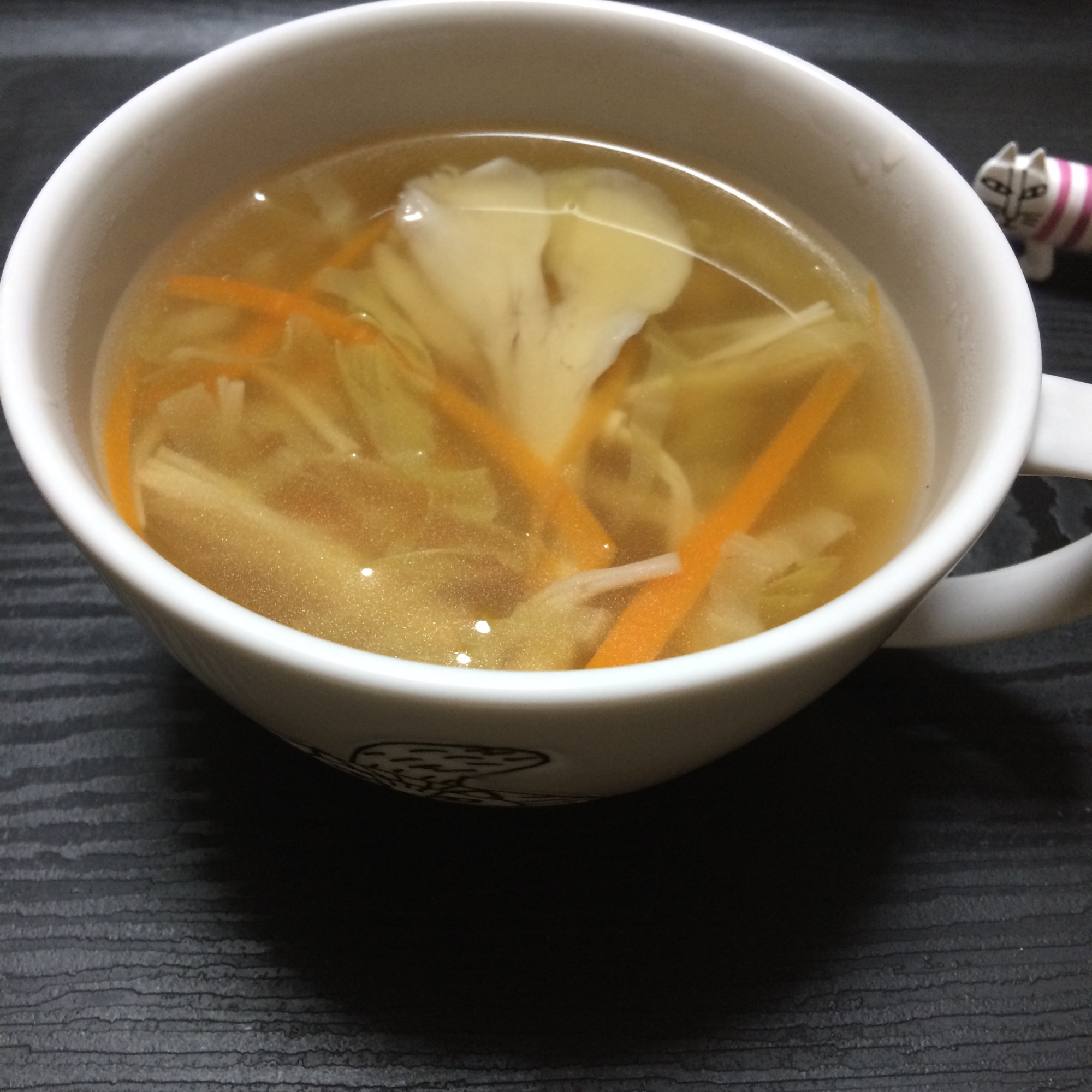 ほっこり☆舞茸入り野菜スープ