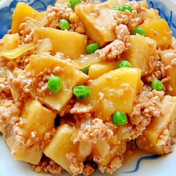 じゃがいもと高野豆腐の鶏そぼろ煮 レシピ 作り方 By Mint 1月 しばらく返レポお休み 楽天レシピ じゃがいもと高野豆腐の鶏そぼろ煮 レシピ 作り方 By Mint 1月 しばらく返レポお休み 楽天レシピ