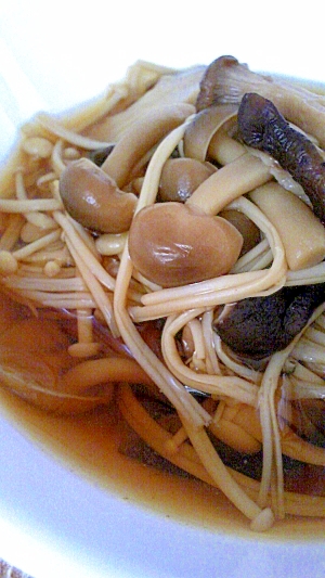 好きなキノコを好きなだけキノコ煮