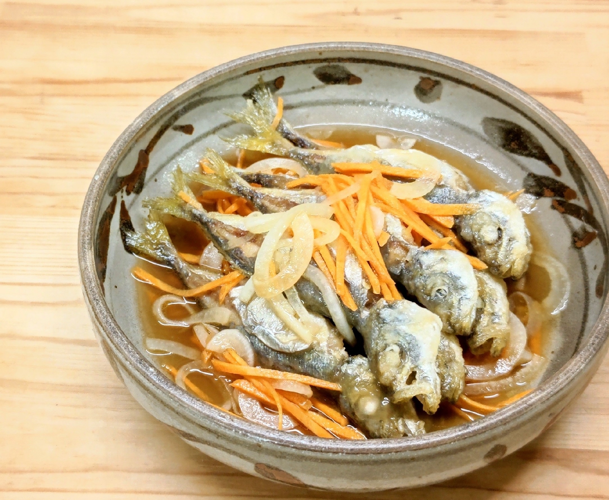 さっぱり!『豆アジの南蛮漬け』