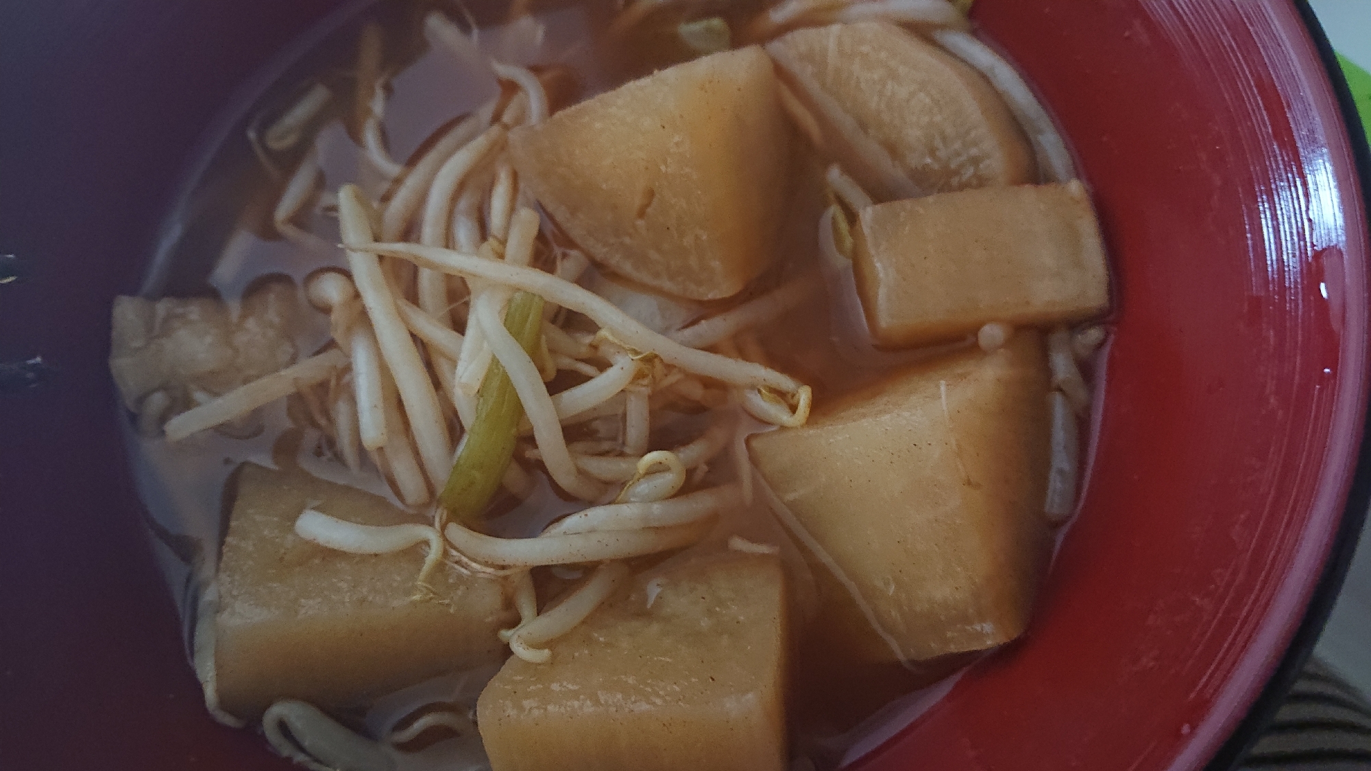 汁まで美味しいピリから大根味噌煮