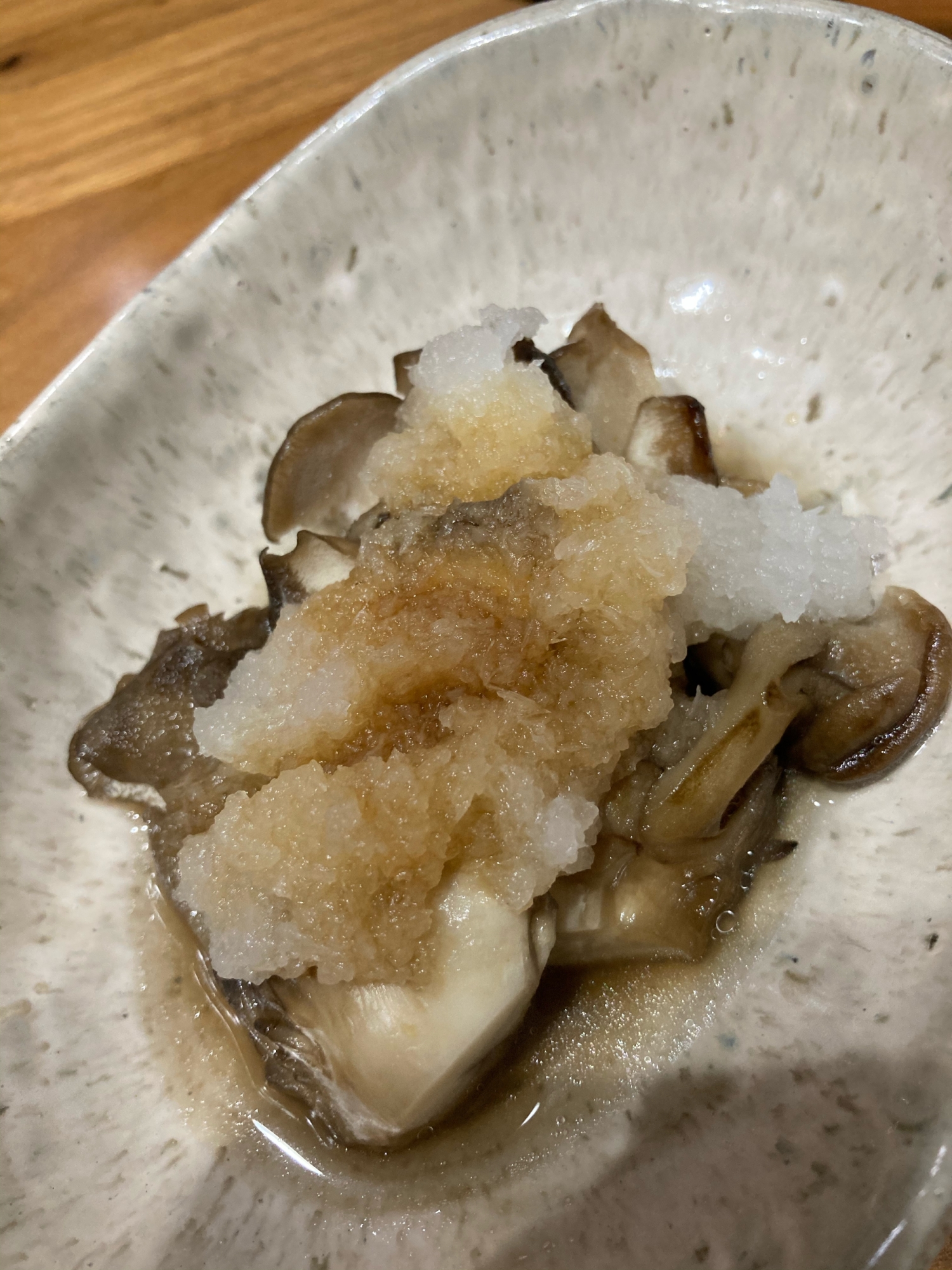 舞茸のおろしポン酢