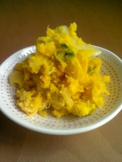 かぼちゃと新玉ねぎのサラダ♪ レシピ・作り方 by ちーたまちー