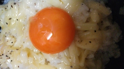 バターチーズライスの卵かけご飯