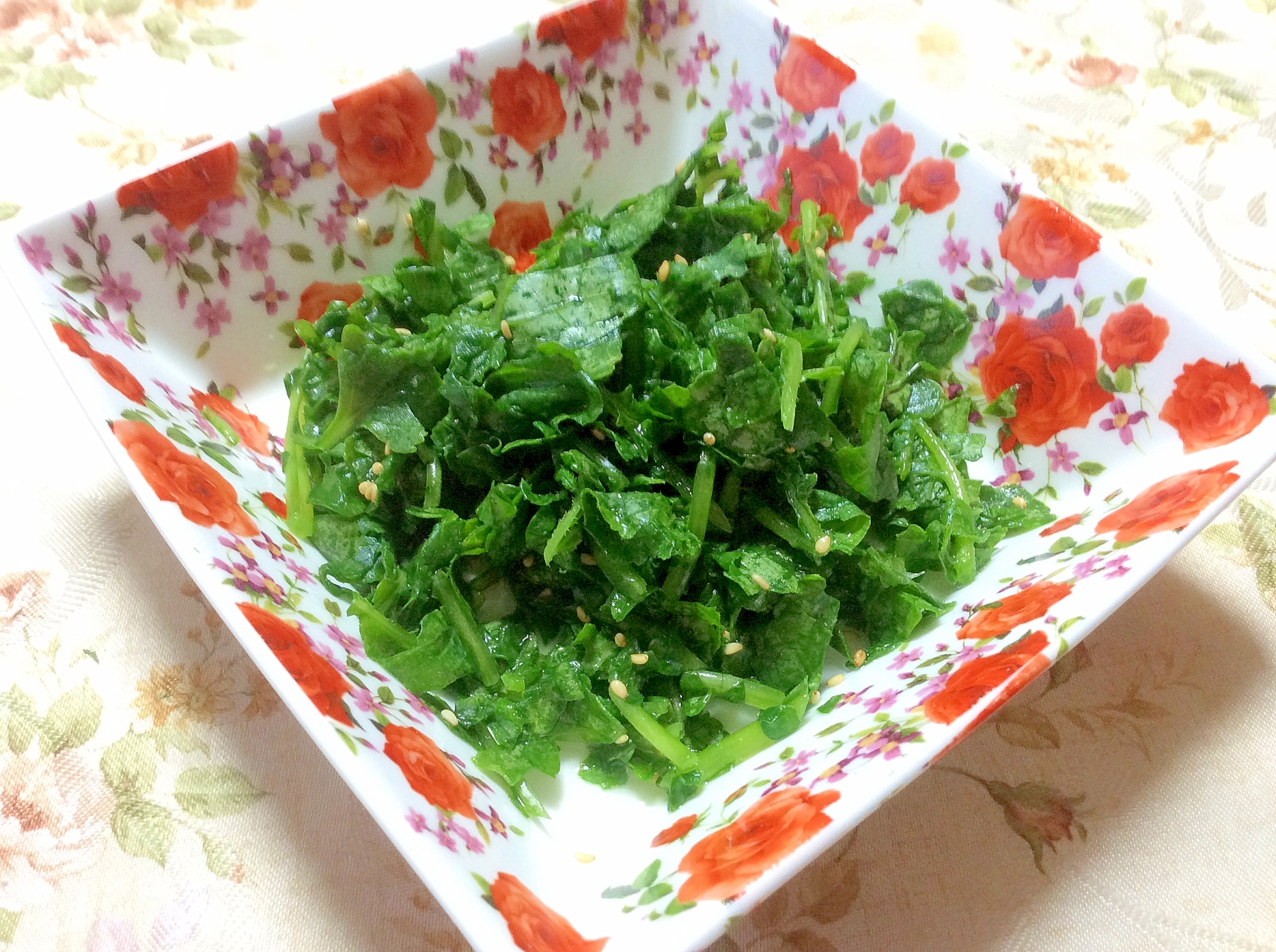 夏大根の間引き菜で かんたん酢漬け レシピ 作り方 By やなママ 楽天レシピ
