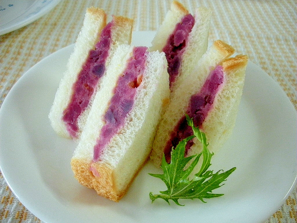 ☆紫いものサンドイッチ☆