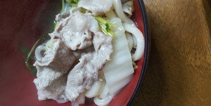豚肉と白菜と豆腐の白だし煮