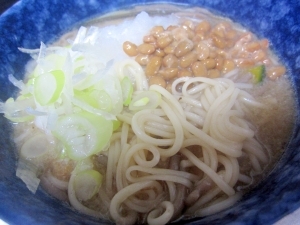 おろし納豆うどん☆