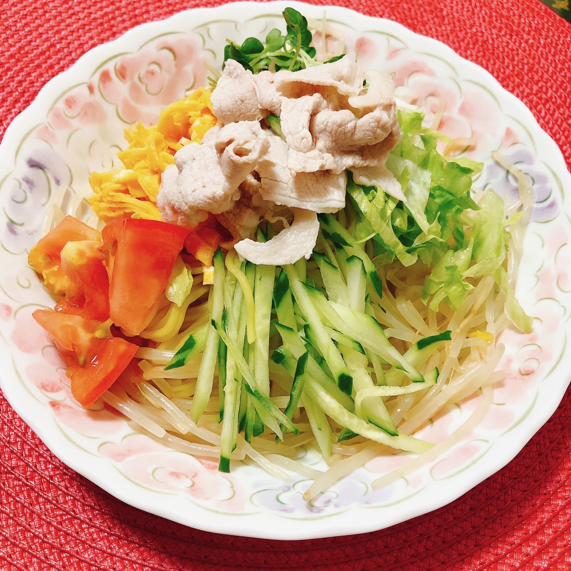 豚しゃぶ冷し中華