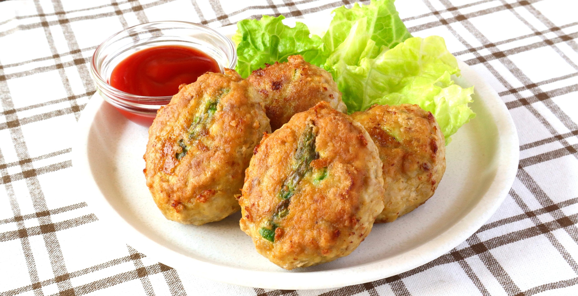 アスパラつくね