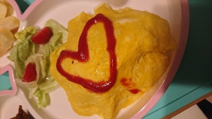 子供のリクエストで作りました。炊飯器にまかせてしまうと楽チンですね。