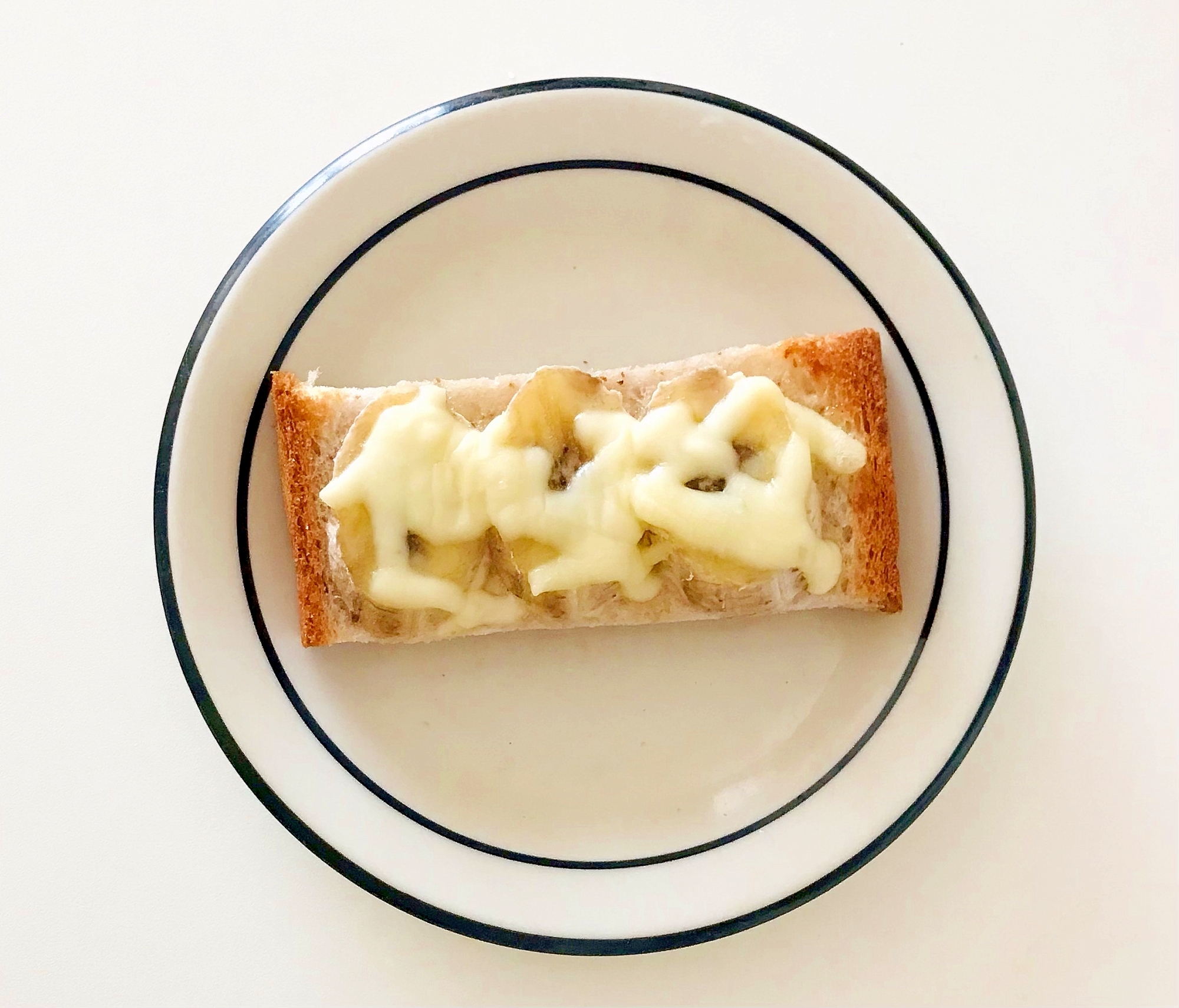 バナナ☆チーズトースト