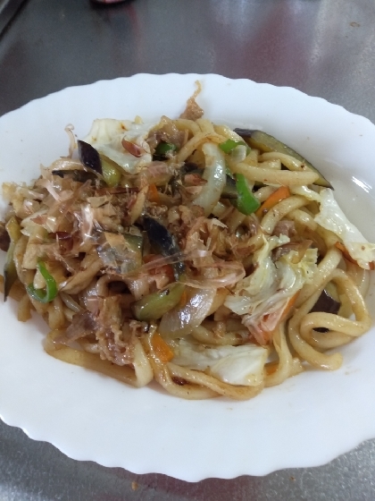 お野菜もりもり焼きうどん