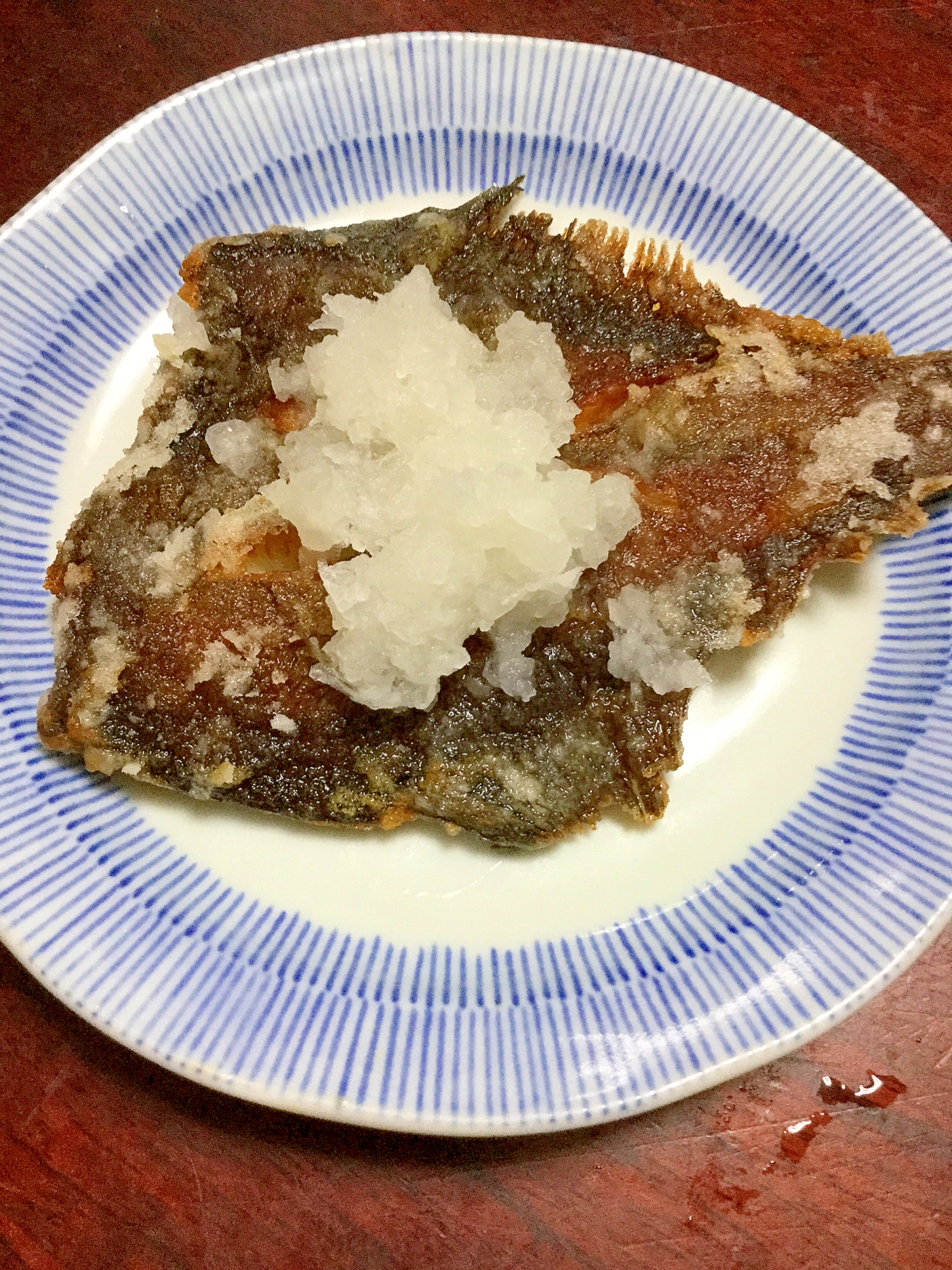 甘酒で何ちゃって粕漬け風☆カレイの唐揚げ！