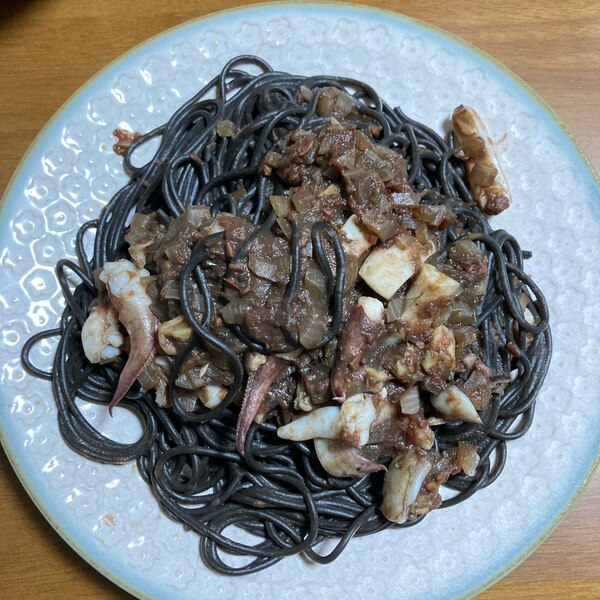 新鮮イカでイカ墨パスタ レシピ 作り方 By Nyy 楽天レシピ 新鮮イカでイカ墨パスタ レシピ 作り方 By Nyy 楽天レシピ