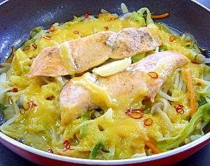 フライパンde鮭のちゃんちゃん焼き レシピ 作り方 By ゆず茶55 楽天レシピ フライパンde鮭のちゃんちゃん焼き レシピ 作り方 By ゆず茶55 楽天レシピ