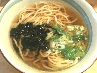 パパッと出来る！！◆ネギ＆わかめラーメン◆