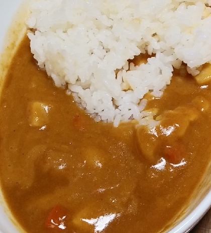 ストウブで☆鶏むね肉のカレーライス