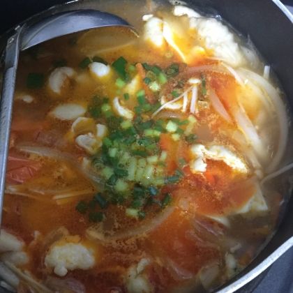 簡単！安い！うまい！　豆腐チゲ