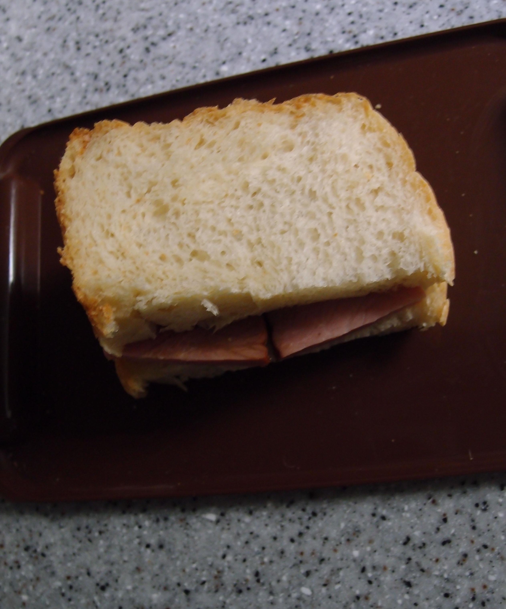 高級お歳暮ハムで♪お好み焼きソースマヨサンド