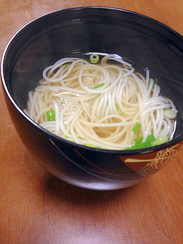 素麺のお吸い物