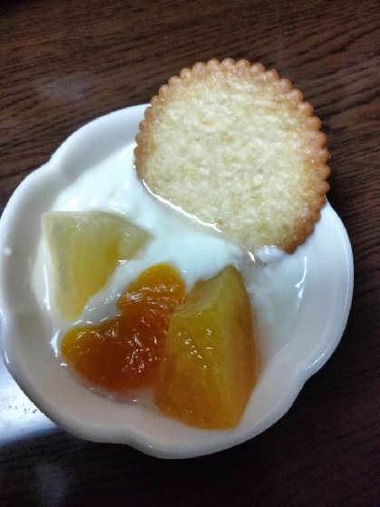 お菓子とヨーグルトその3
