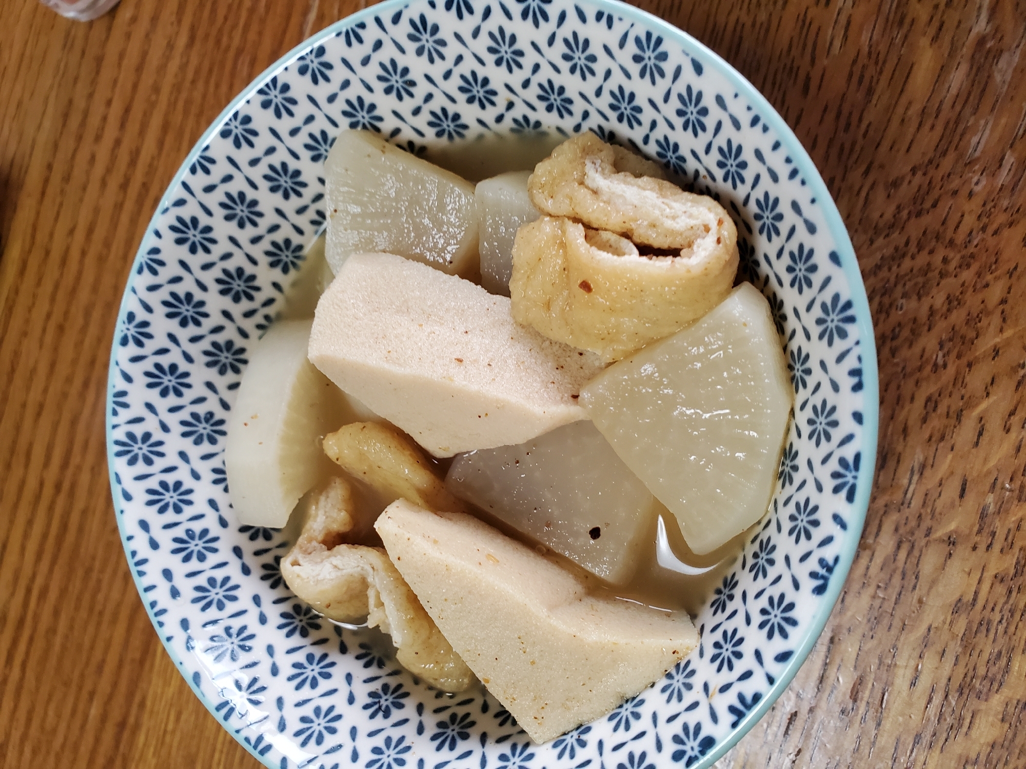 高野豆腐大根揚げの煮物