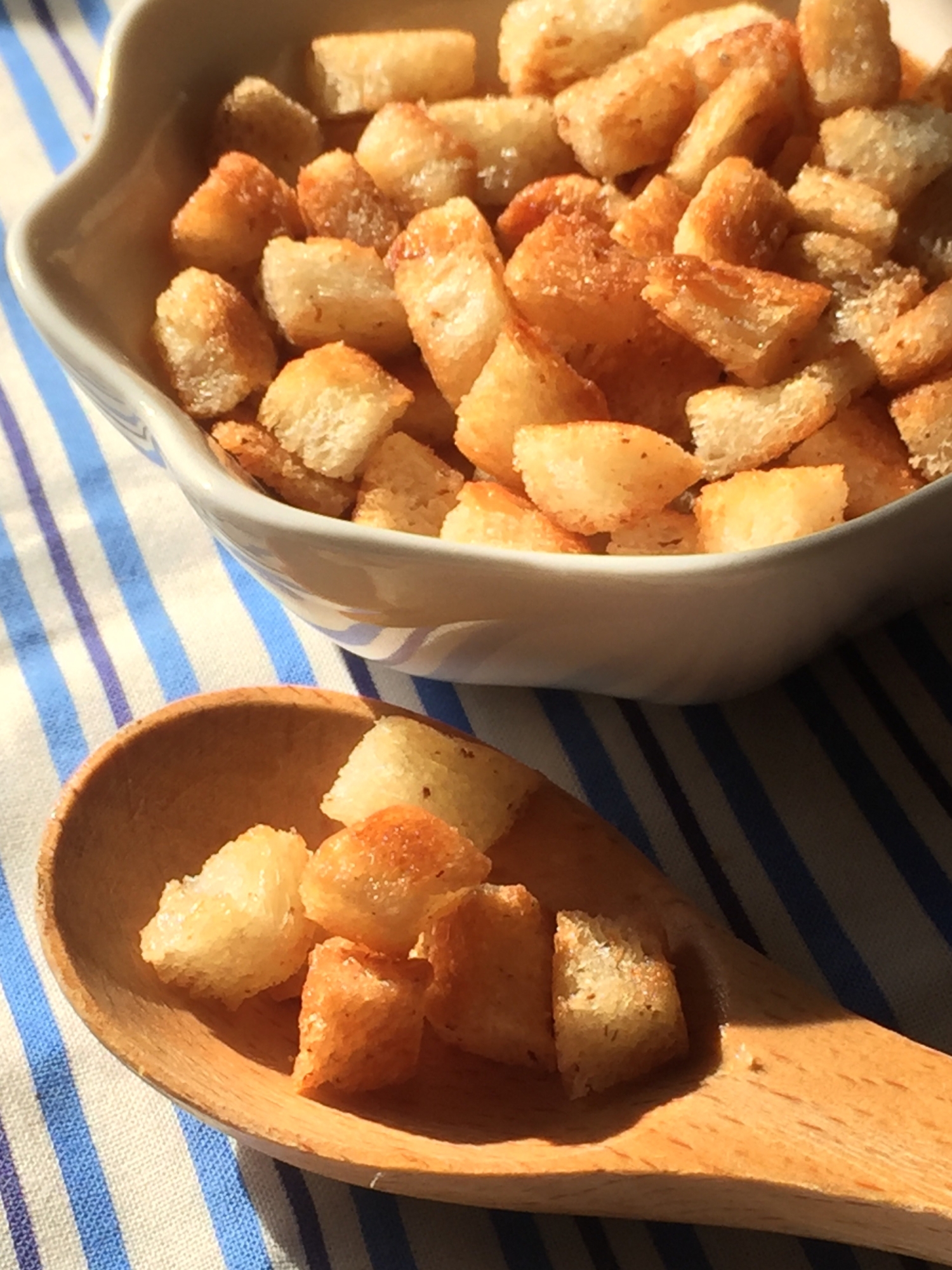 手作り フライパンでクルトン レシピ 作り方 By みさきらりんず 楽天レシピ