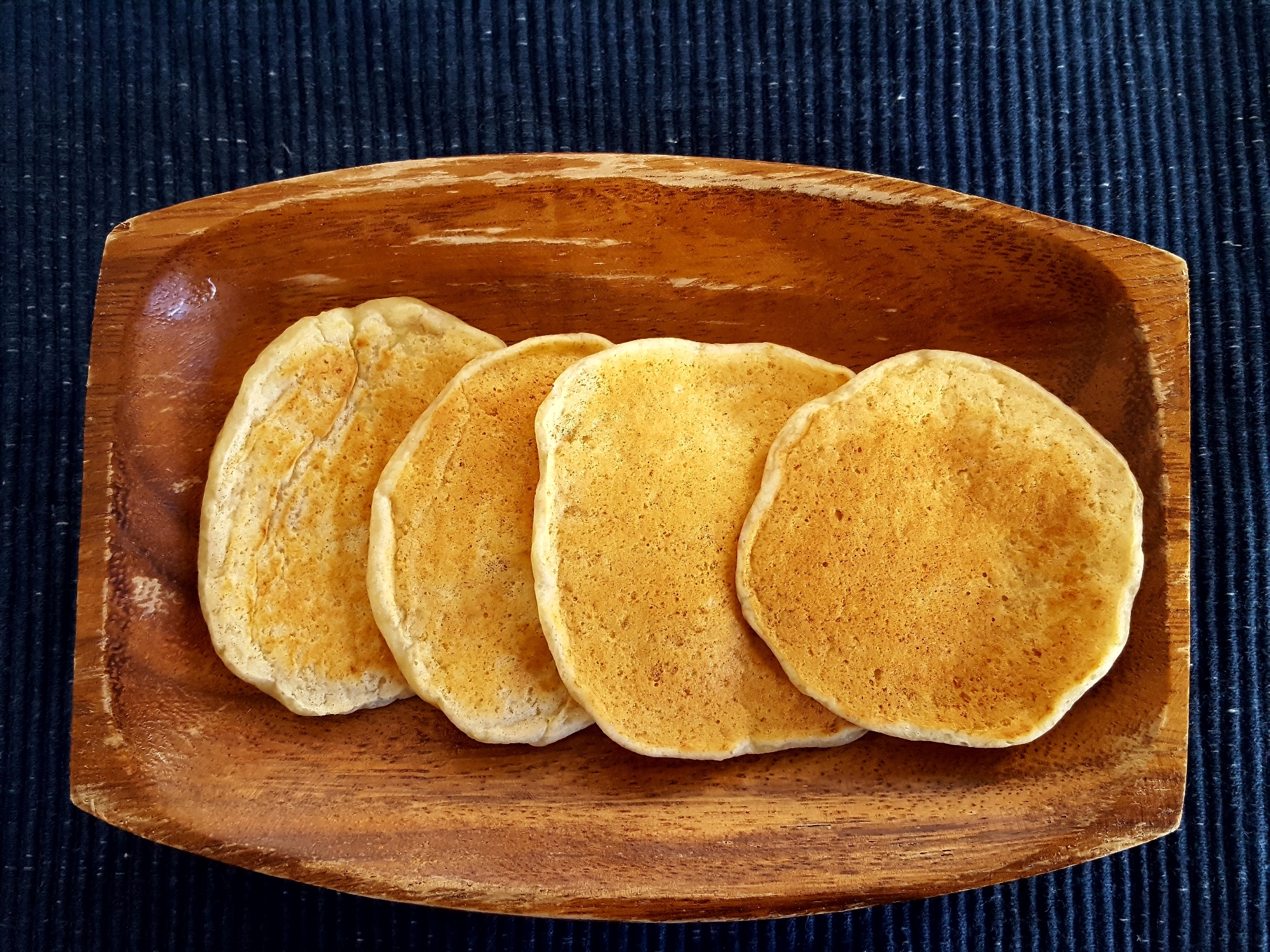 【離乳食後期】バナナと豆腐のパンケーキ
