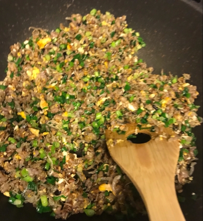 雑穀米入りご飯で作ったので色が微妙ですが味は最高でした！美味しかったです！