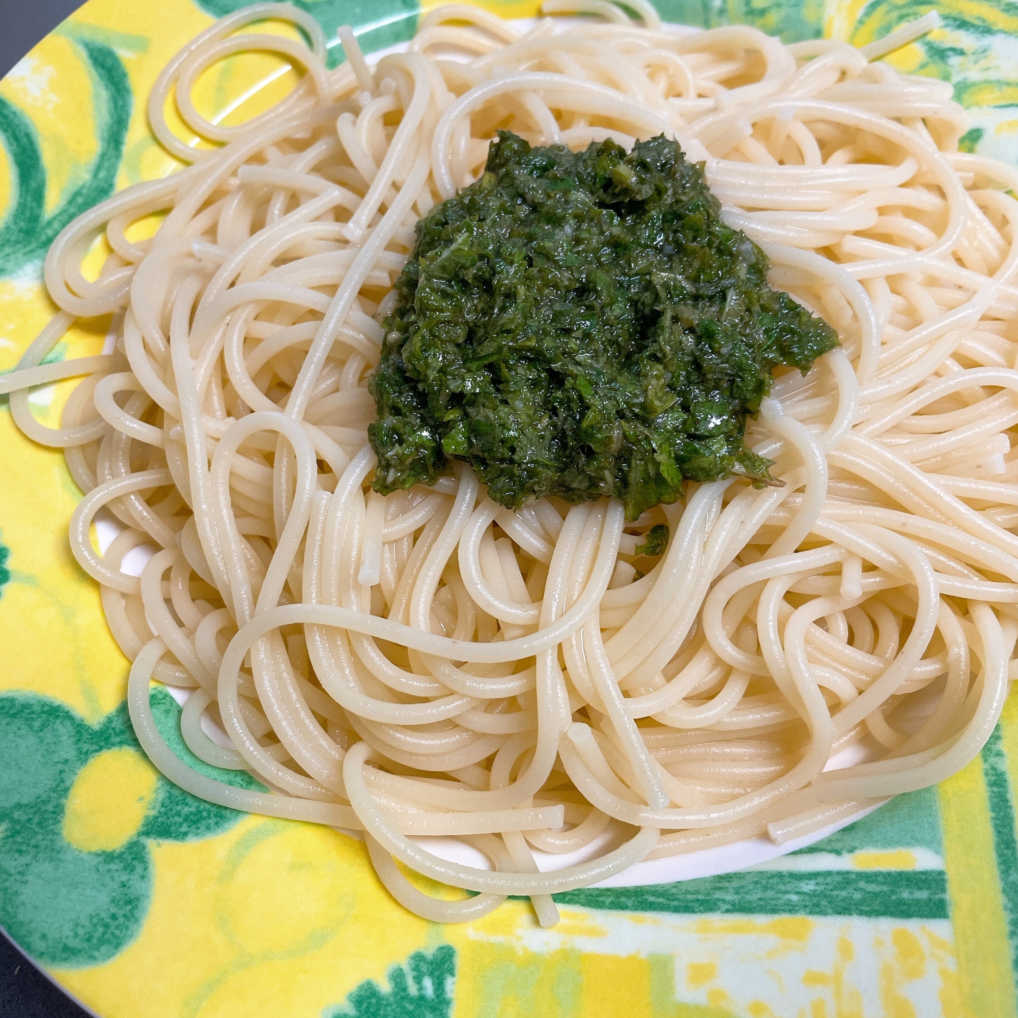 大葉大量消費!大葉ソース!ジェノベーゼソース風!