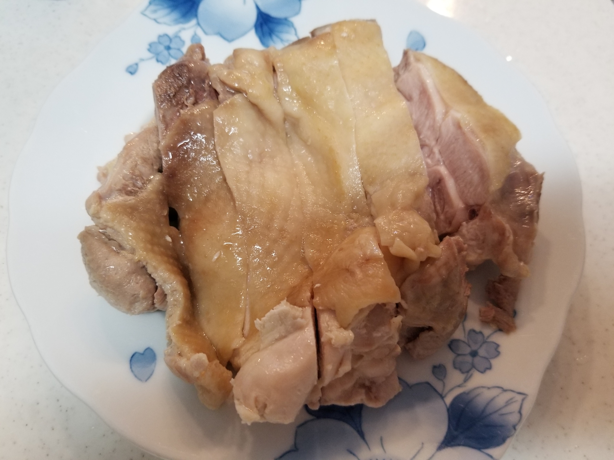 鶏モモ肉の蒸し焼き