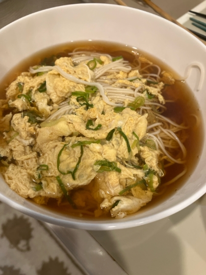 ふわっふわ卵にゅうめん