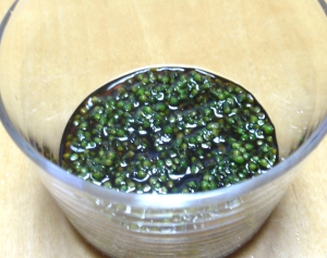 収穫の時期を逃さずに シソの実漬け レシピ 作り方 By ライム2141 楽天レシピ