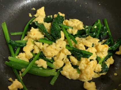 朝食に野菜を添えるために炒めました。
美味しくできましたよ。