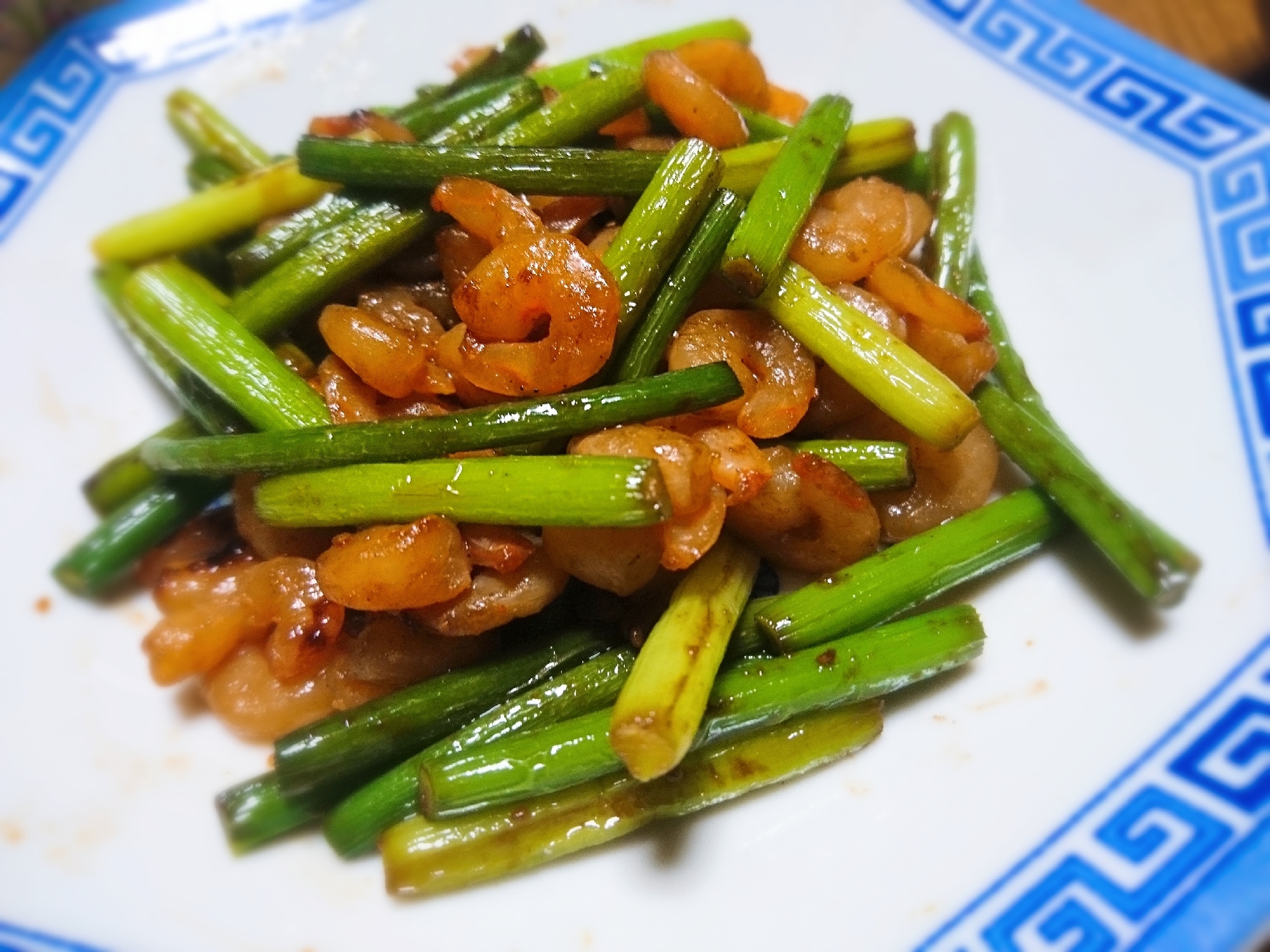 ニンニクの芽と冷凍むきエビのガーリック炒め レシピ 作り方 By あやめぇ 楽天レシピ