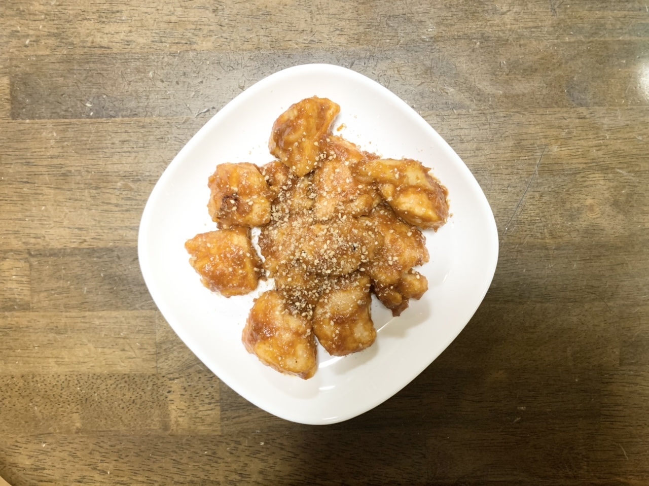 おつまみレシピ　鶏肉レシピ　ヤムニョムチキン