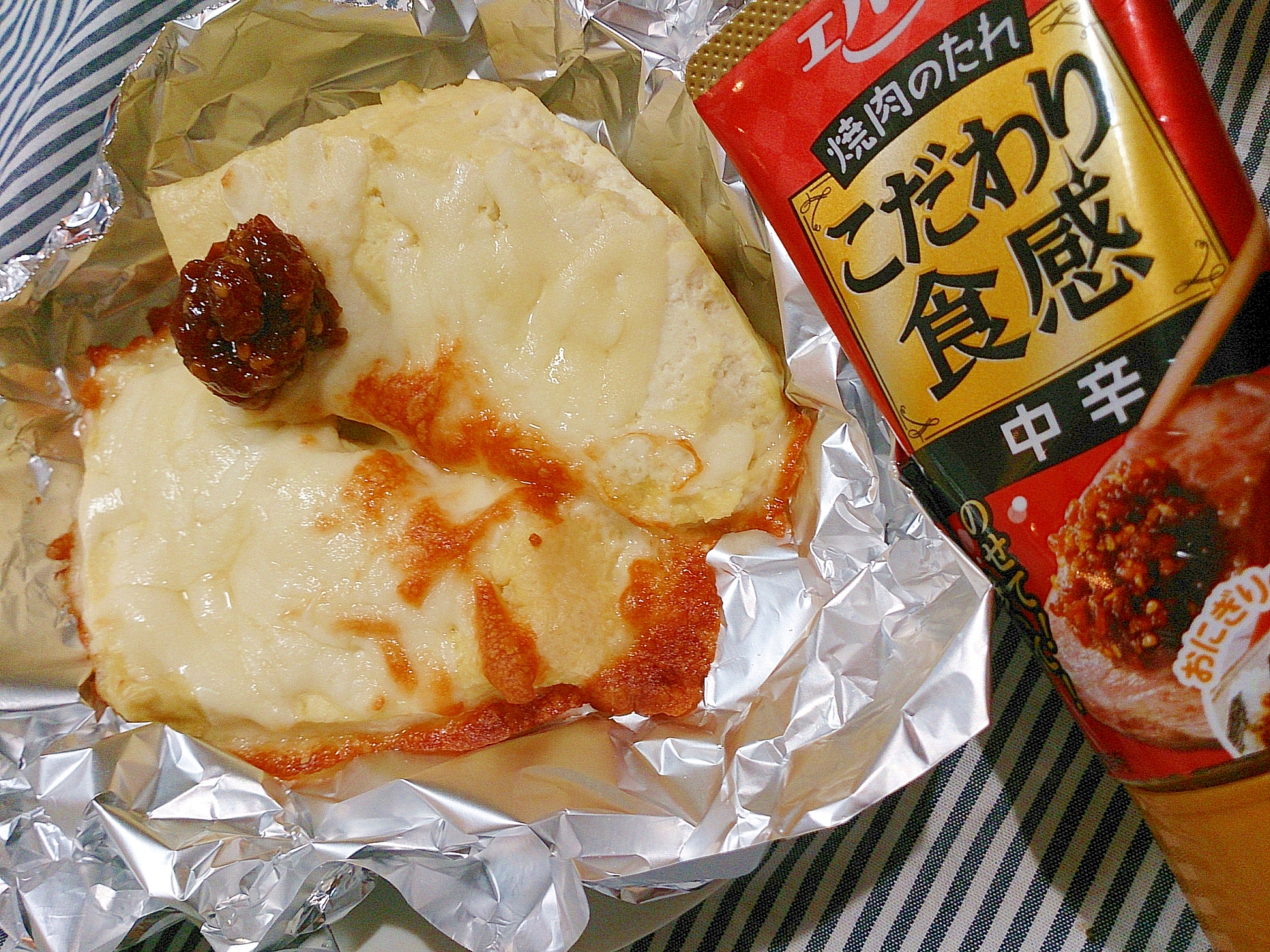 島豆腐のチーズ焼きステーキ(ノンフライヤー)