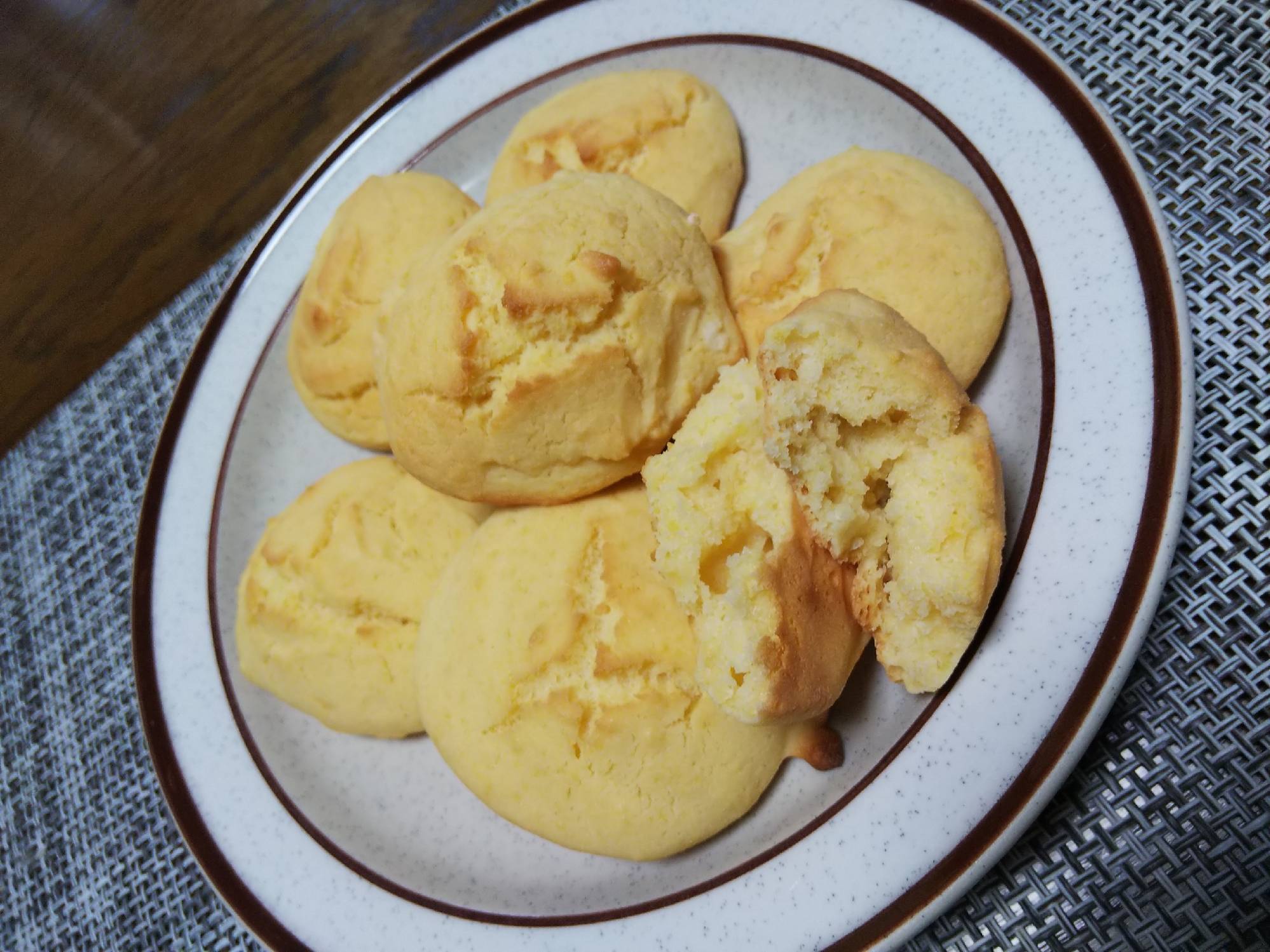 米粉で甘食風パン