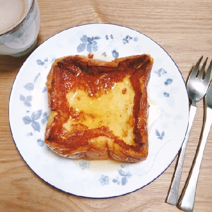 フライパンで漬け込み簡単！フレンチトースト