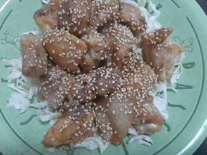 漬け込むだけ！鶏肉丼