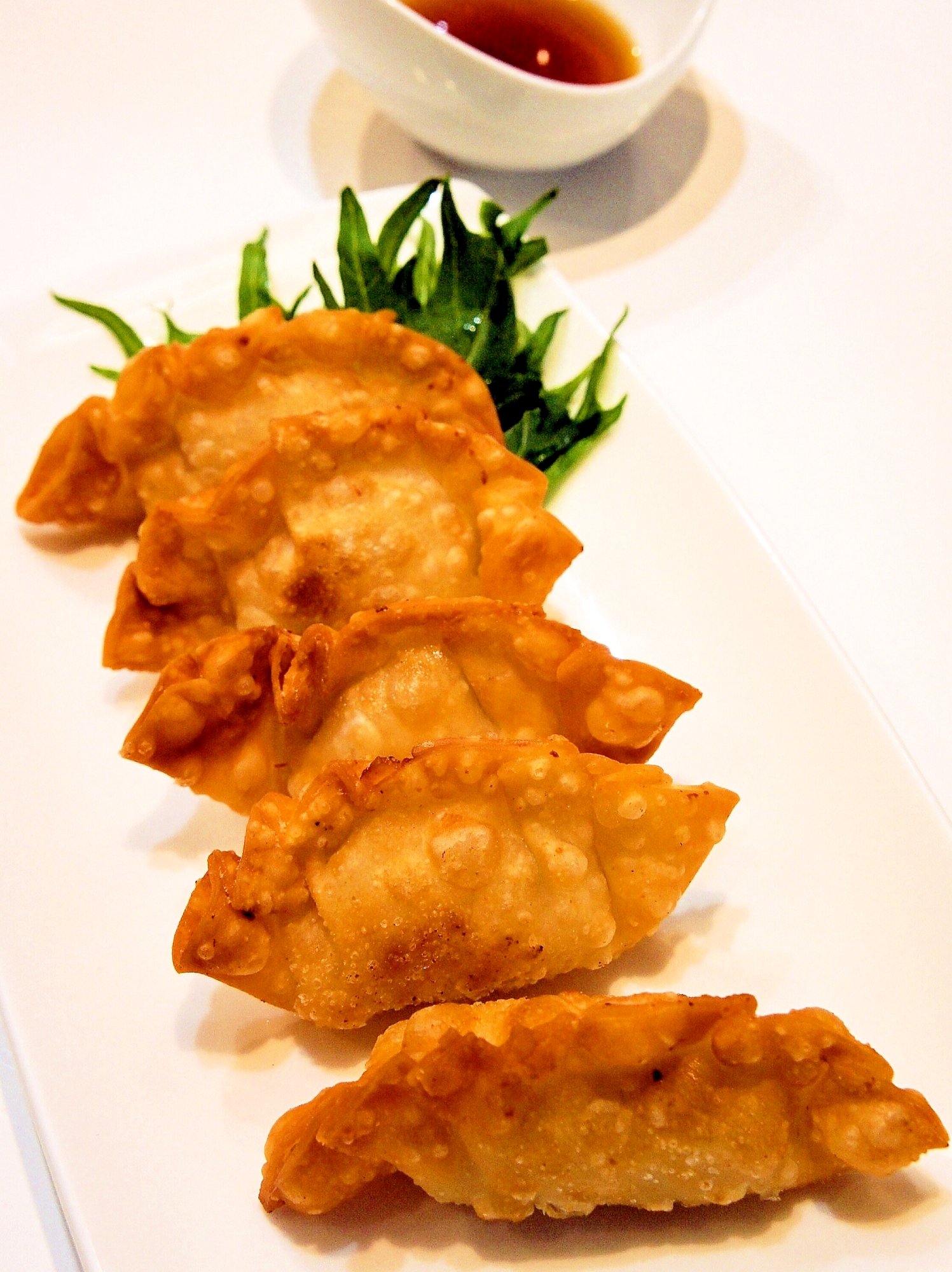 2ステップで簡単☆揚げすりみ餃子