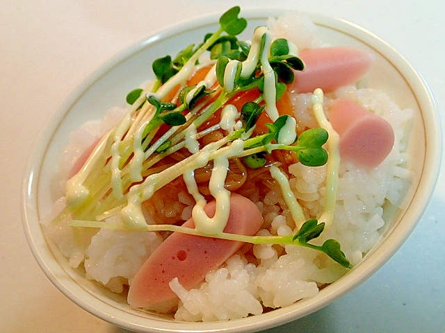 魚二ソ 卵黄 なめたけ かいわれ大根のごはん レシピ 作り方 By ぷ みぃまま 楽天レシピ 魚二ソ 卵黄 なめたけ かいわれ大根のごはん レシピ 作り方 By ぷ みぃまま 楽天レシピ
